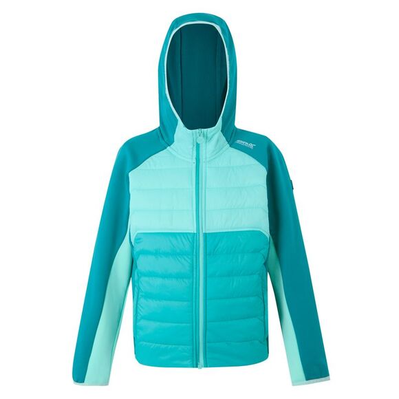 Regatta Childrens/Kids Kielder IX Hybrid Jacket / Turquoise/Aruba Blue/Exotic Pl